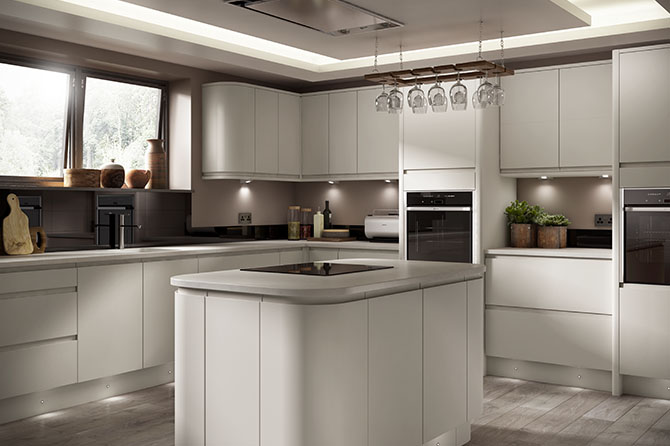 Soho Soho Matt Dove Grey Kitchen Range